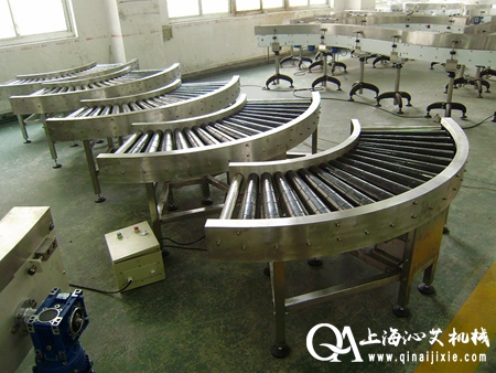 轉(zhuǎn)彎滾筒輸送機(jī)
